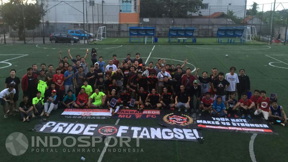Suasana acara Trofeo Mini Soccer 2016 Simpatisan United se-Jabodetabek. - INDOSPORT